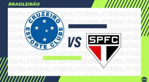 Cruzeiro x São Paulo: onde assistir, prováveis escalações, desfalques e arbitragem
