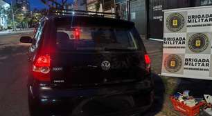 Força Tática intercepta veículo furtado e prende motorista na zona norte de Porto Alegre