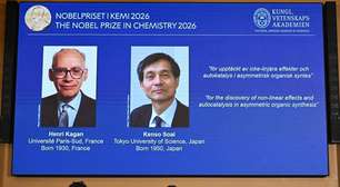 Francês Henri Kagan e japonês Kenso Soai dividem Nobel de Química