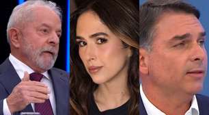 Lula ou Flávio Bolsonaro? Tatá Werneck confunde internautas e é detonada: 'Melhor ficar calada'