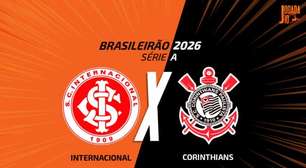 Internacional x Corinthians, AO VIVO, com a Voz do Esporte, às 18h