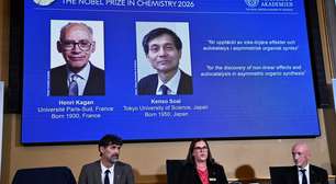 Nobel de Química vai para Henri Kagan e Kenso Soai por estudos sobre a estrutura das moléculas