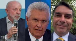 Lula ou Flávio Bolsonaro? Caiado revela apoio no segundo turno: 'Vai dar a maior vitória'