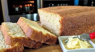 Pão caseiro sem precisar sovar a massa, feito de um jeito prático e econômico, uma delícia