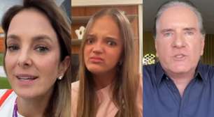 Ticiane Pinheiro e Roberto Justus se manifestam após Rafa Justus ser atacada na web: 'Saiba que eu fiquei'