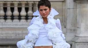 Zendaya resgata casaco marcante e brilha em Desfile da Louis Vuitton em Paris
