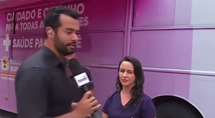 Homem interrompe transmissão ao vivo na Globo e dispara contra Flávio Bolsonaro: 'Inferno'