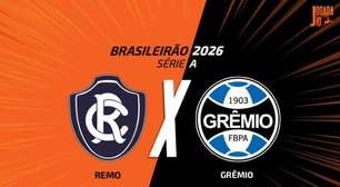Remo x Grêmio, AO VIVO, com a Voz do Esporte, às 18h