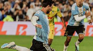 Veja último gol de Messi com a camisa da seleção argentina