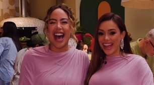 Bruna Biancardi e Rafaella Santos usam a mesma roupa na festa de Mavie e caem na risada
