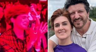 Viúva de Lito Sousa chora ao ser homenageada sem o marido: 'Tristeza ainda é uma sombra'