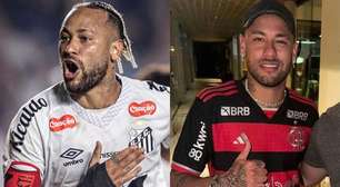 Puskás e lágrimas: Neymar contra o Flamengo, "segundo time do coração"
