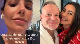 Solteira, Cintia Chagas exibe barriga definida após término com Rubinho Barrichello