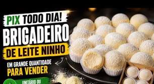 Brigadeiro de leite Ninho bem cremoso para saborear com a família ou para seu faça e venda