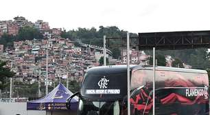Acidente atrasa a chegada do Flamengo em Santos
