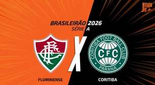 Fluminense x Coritiba, AO VIVO, com a Voz do Esporte, às 20h