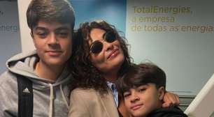 Juliana Paes fala sobre relação com os filhos adolescentes: 'Uma fase tão delicada quanto deliciosa'