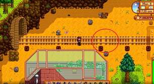 Jogadores de Stardew Valley estão obcecados com possível código secreto nos trilhos de trem do jogo