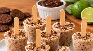 Paleta de biscoito com brigadeiro: receita fácil para o Dia das Crianças