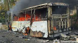 Ataque russo atinge dois ônibus e deixa 30 mortos em Kramatorsk, na Ucrânia