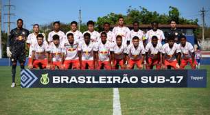 Red Bull Bragantino sai em desvantagem nas quartas do Brasileiro Sub-17