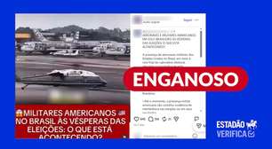 Vídeos não mostram militares americanos no Brasil antes das eleições; imagens são de 2024