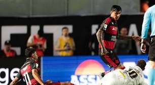 Flamengo reclama da arbitragem de jogo contra o Santos