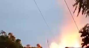 Raio atinge casa durante temporal e incêndio destrói imóvel no interior do RS