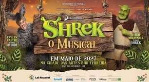 Evelyn Castro reprisa papel de Burro em "Shrek - O Musical" em 2027