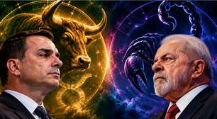 Lula e Flávio Bolsonaro: até os signos estão em lados opostos