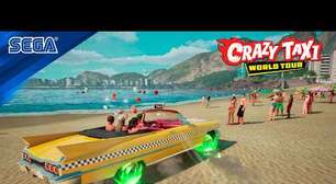 Em São Paulo, criador de Crazy Taxi conta como engarrafamentos e viagem para comer língua de boi ajudaram a criar o jogo, e revela mapa do Brasil para "World Tour"