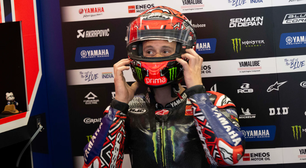 MotoGP: Quartararo diz que teve sorte de escapar de lesão após queda na Indonésia