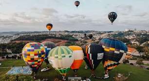 Bento Gonçalves abre 8º Festival de Balonismo com quatro dias de atrações e shows na Fundaparque