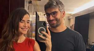 Ex de Deborah Secco revela que será pai pela segunda vez e exibe barriga de grávida da esposa