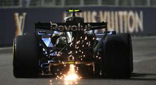 F1: Bortoleto é eliminado no Q2 e larga em 15º no GP de Singapura