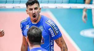 Bruno Lima lidera o Vôlei Renata diante do aguerrido Itaquá