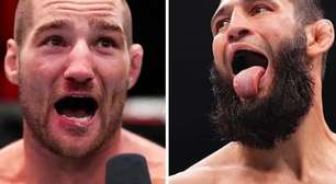 Khamzat Chimaev ironiza sofrimento de Sean Strickland no UFC: 'Maior besteira'