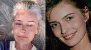 Aos 61 anos, a supermodelo Paulina Porizkova quebra padrões de beleza e magreza extrema