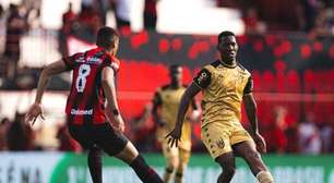 Sport, com um a menos, busca empate com Atlético-GO pela Série B