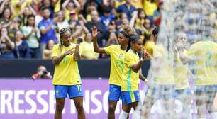 Seleção Brasileira Feminina vence a Argentina em amistoso no Beira-Rio