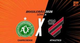 Chapecoense x Athletico-PR: onde assistir, escalações e arbitragem