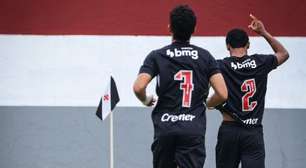 Vasco "passeia" em goleada sobre o Flamengo pelo Cariocão Sub-20