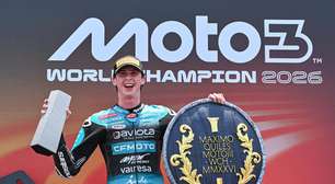 Em ano dominante, Máximo Quiles é campeão da Moto3 e Marc Márquez destaca: "Piloto especial"