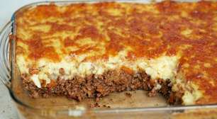 Escondidinho de batata-doce com carne moída: jantar fácil e saboroso