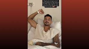 Danilo se pronuncia após cirurgia e "zoa" filho