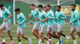 Palmeiras se reapresenta, e Sosa faz regenerativo após trauma na coxa