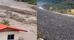 Veja imagens de enchente no Nepal que deixou mais de 100 estrangeiros ilhados