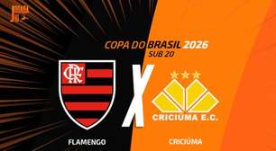 Flamengo x Criciúma (Sub-20): onde assistir, escalações e arbitragem