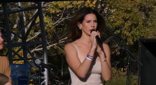 Lana Del Rey volta aos palcos com estreia de música no GP de Singapura