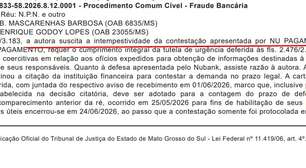 Justiça manda Nubank revelar todas as transações de criptomoedas em conta de cliente após julgado à revelia